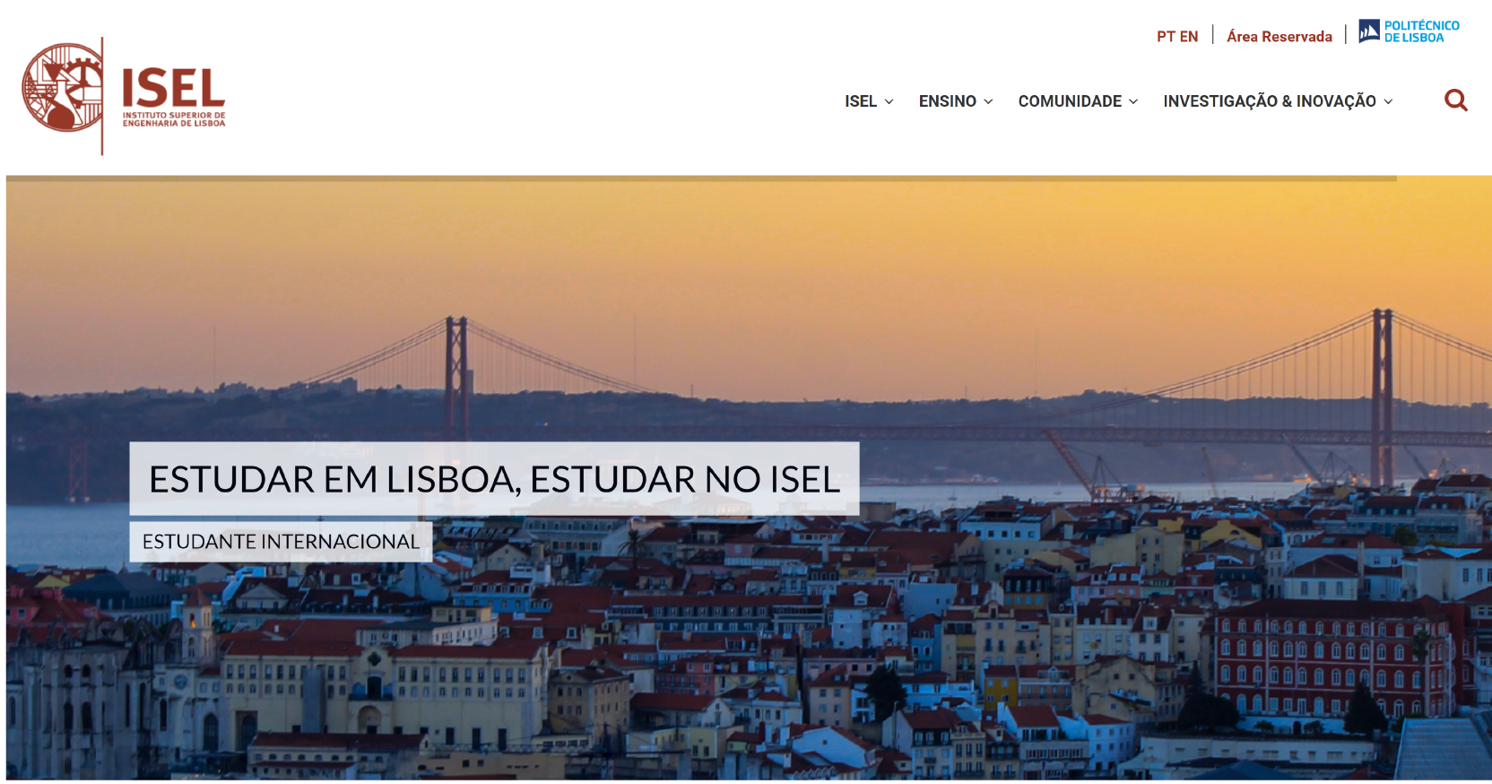 site do isel