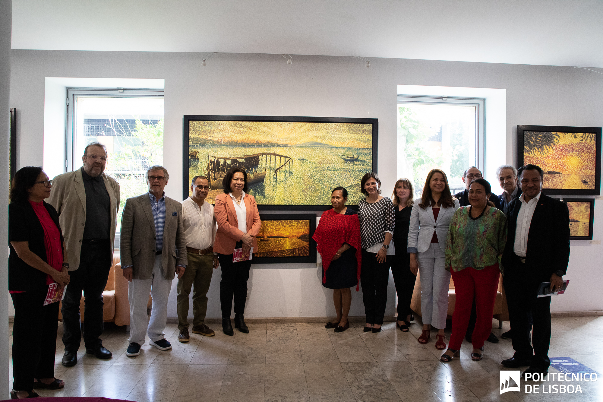 ministra dos Negócios Estrangeiros de Timor no Espaço Artes 