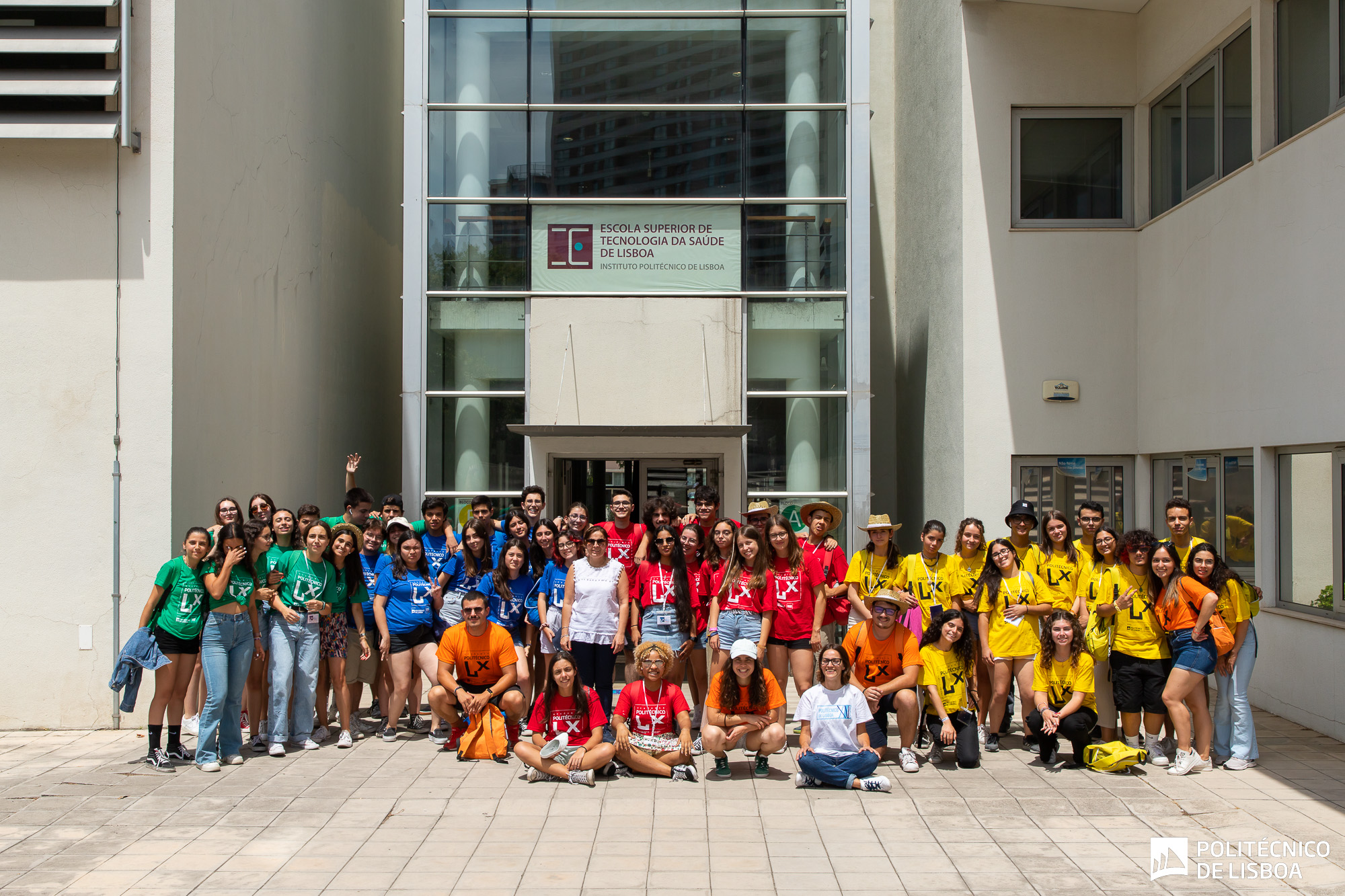 Participantes da Academia Politécnico Lx na ESTeSL