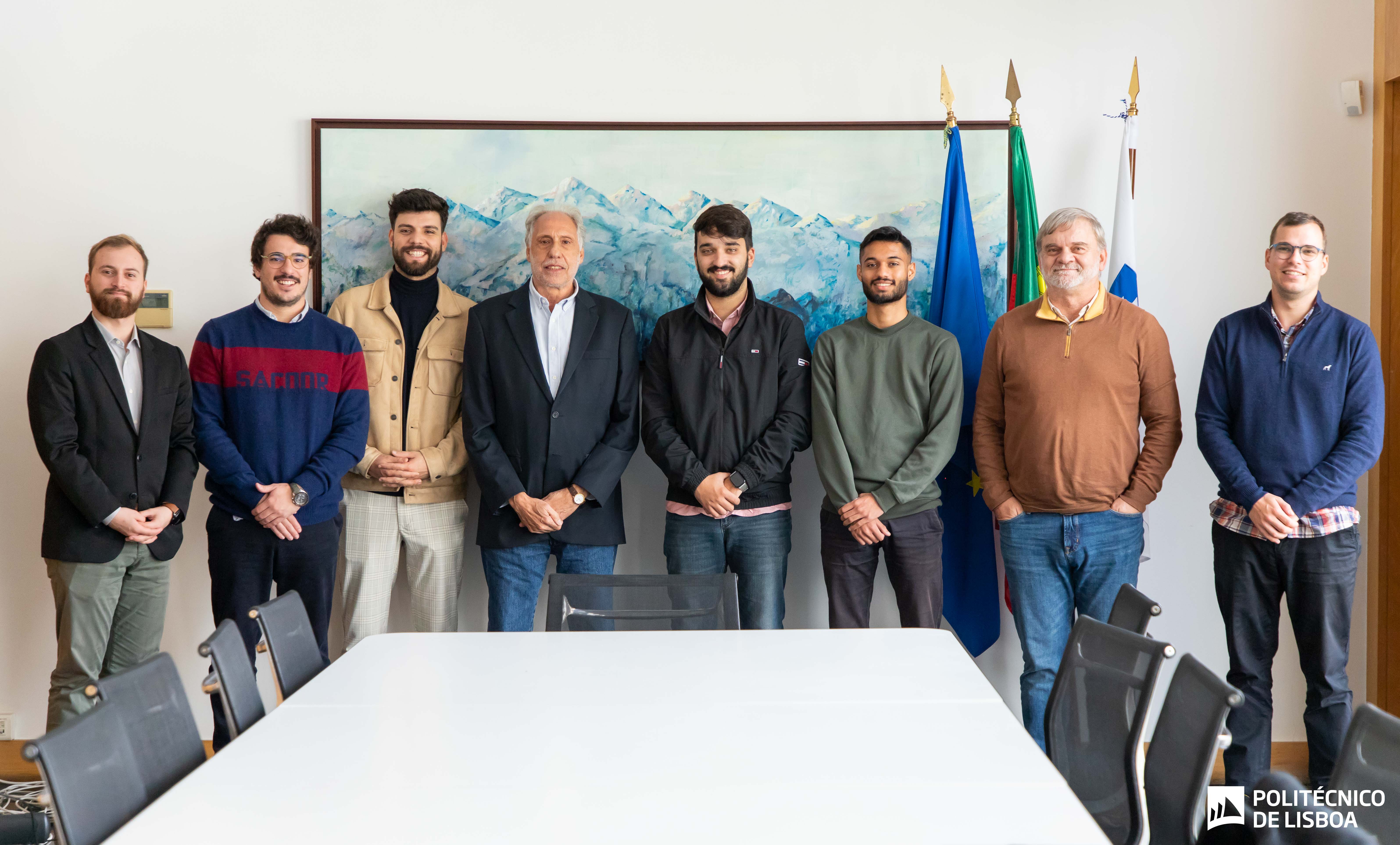 reunião de dirigentes associativos com a direção do IPL