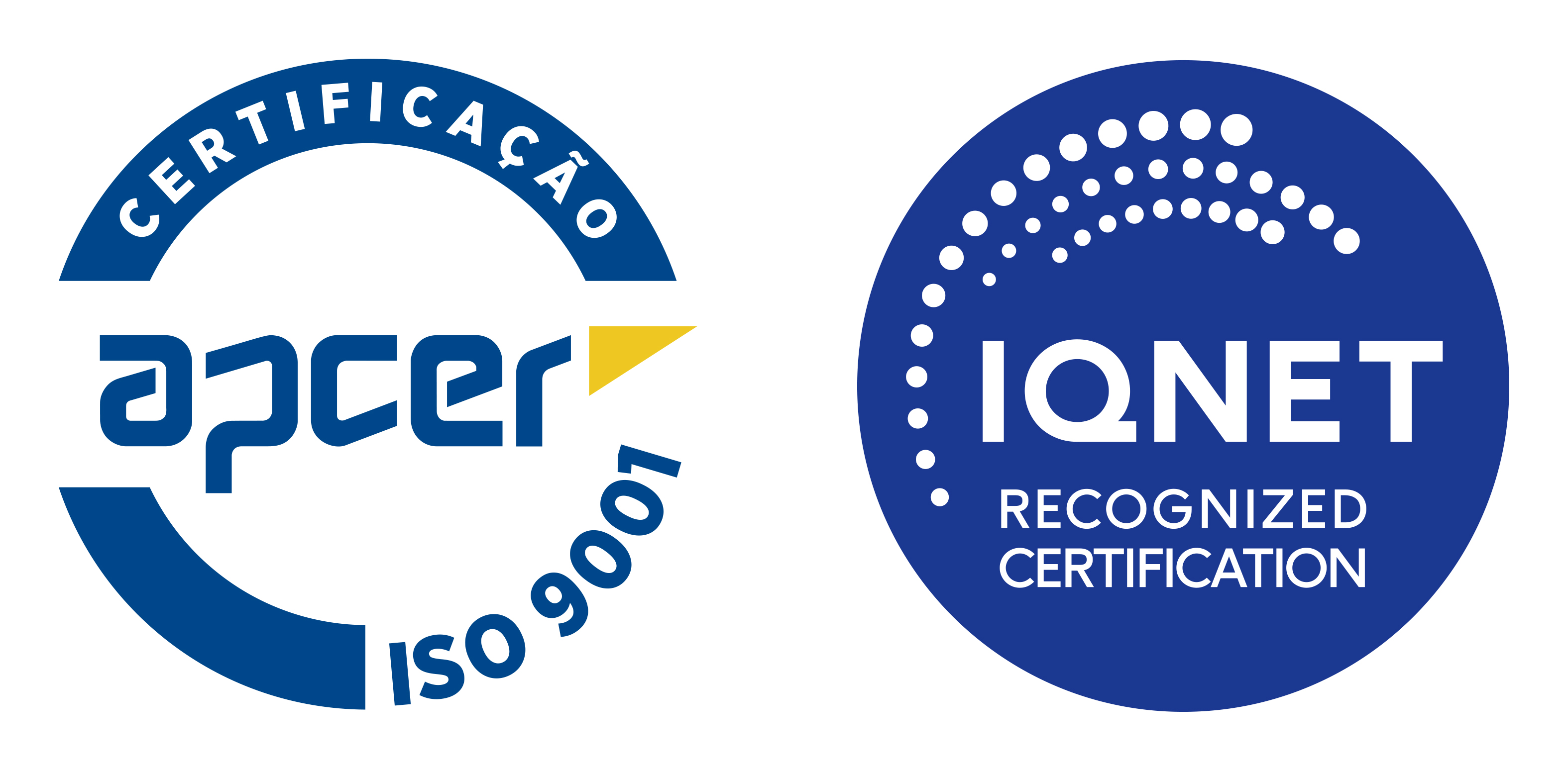 Símbolo apcer iso 9001