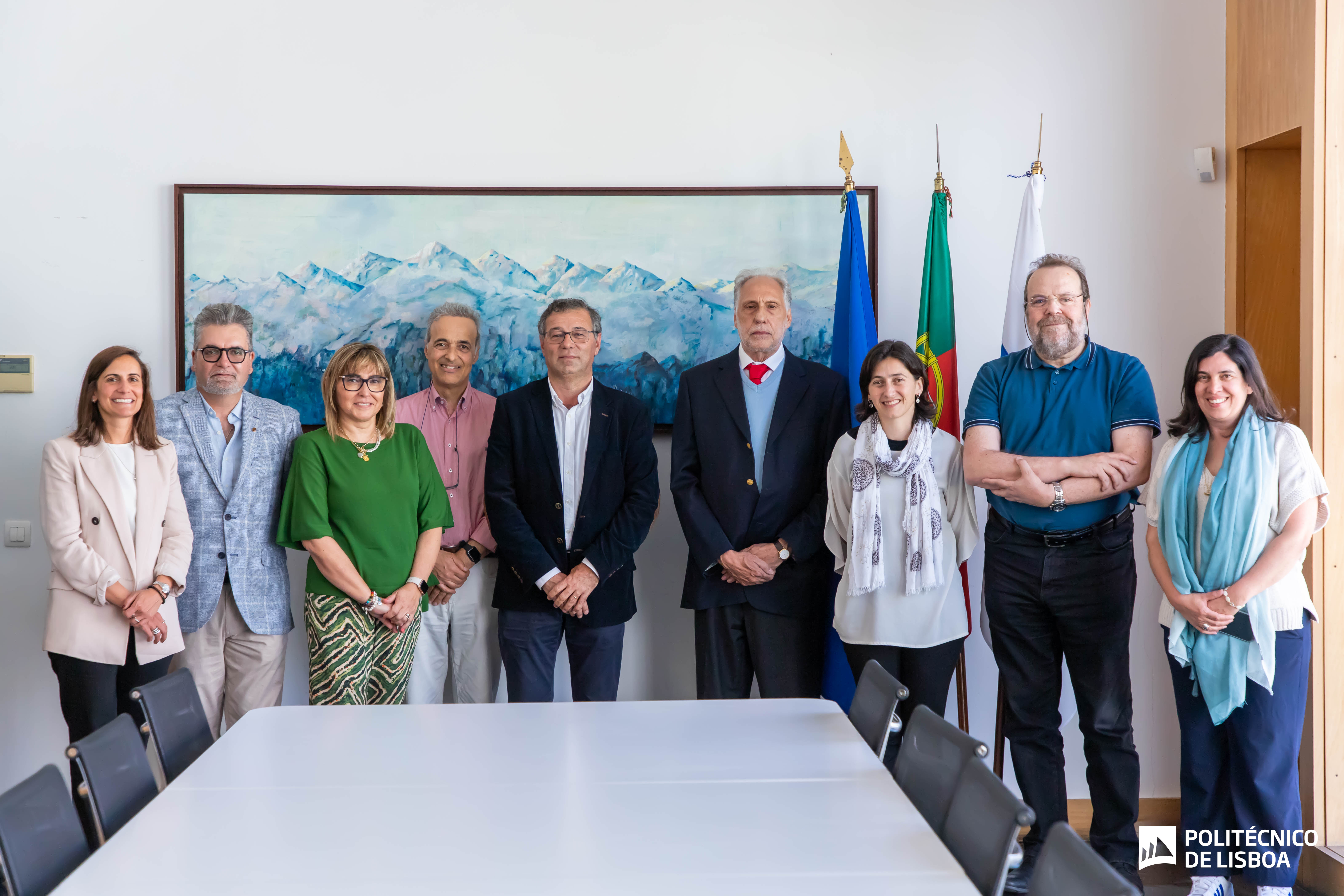 equipa da presidência do IPL