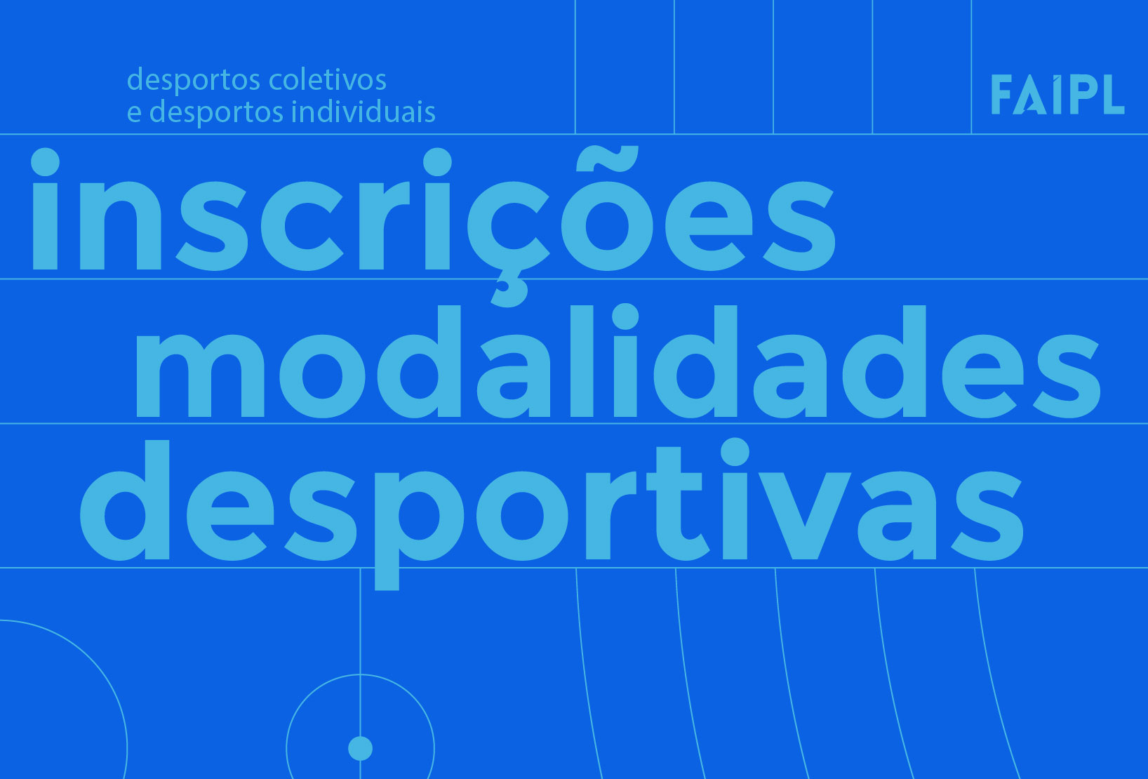 inscrições desporto FAIPL