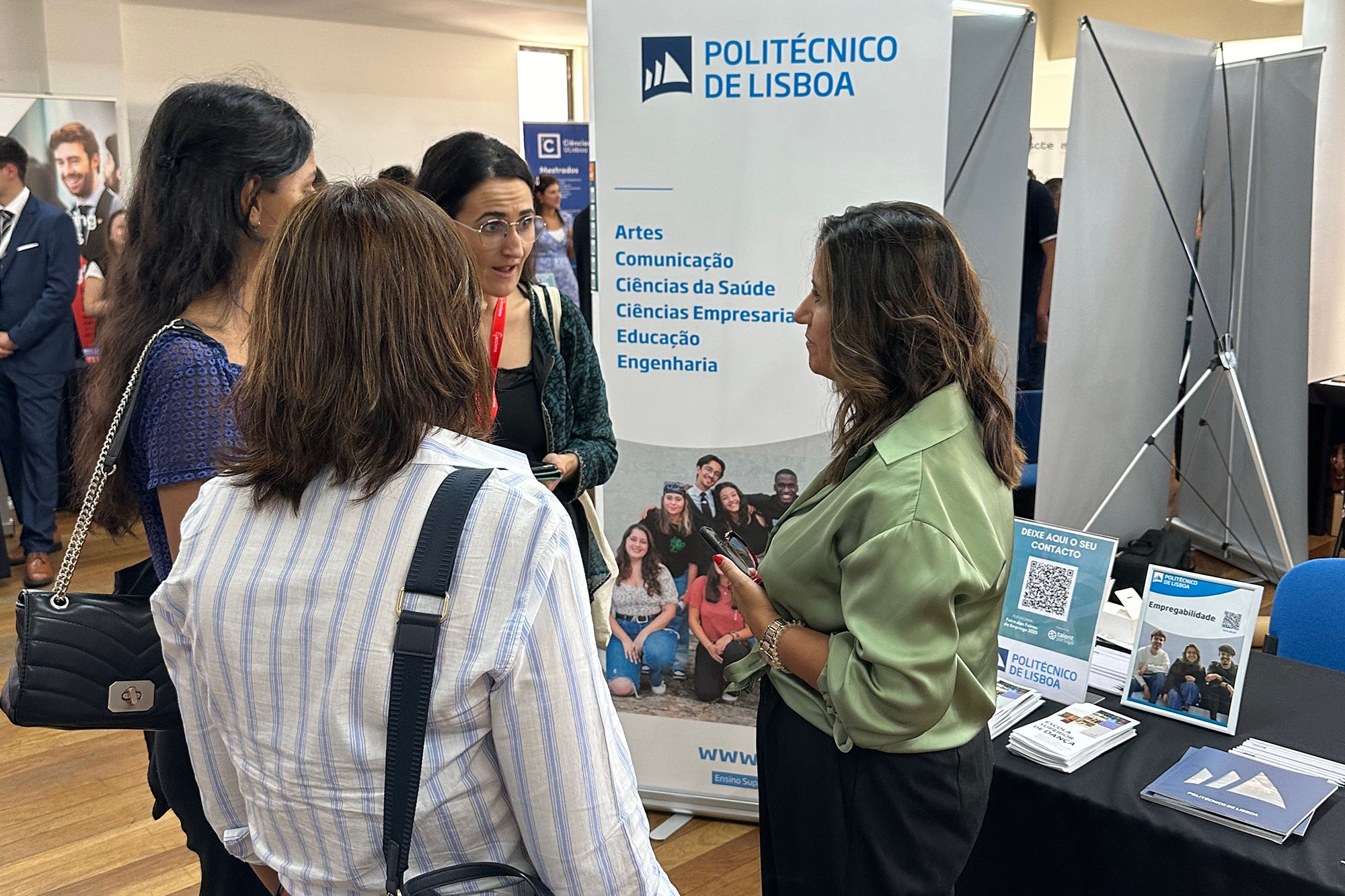 Politécnico de Lisboa na Feira das Feiras de Emprego