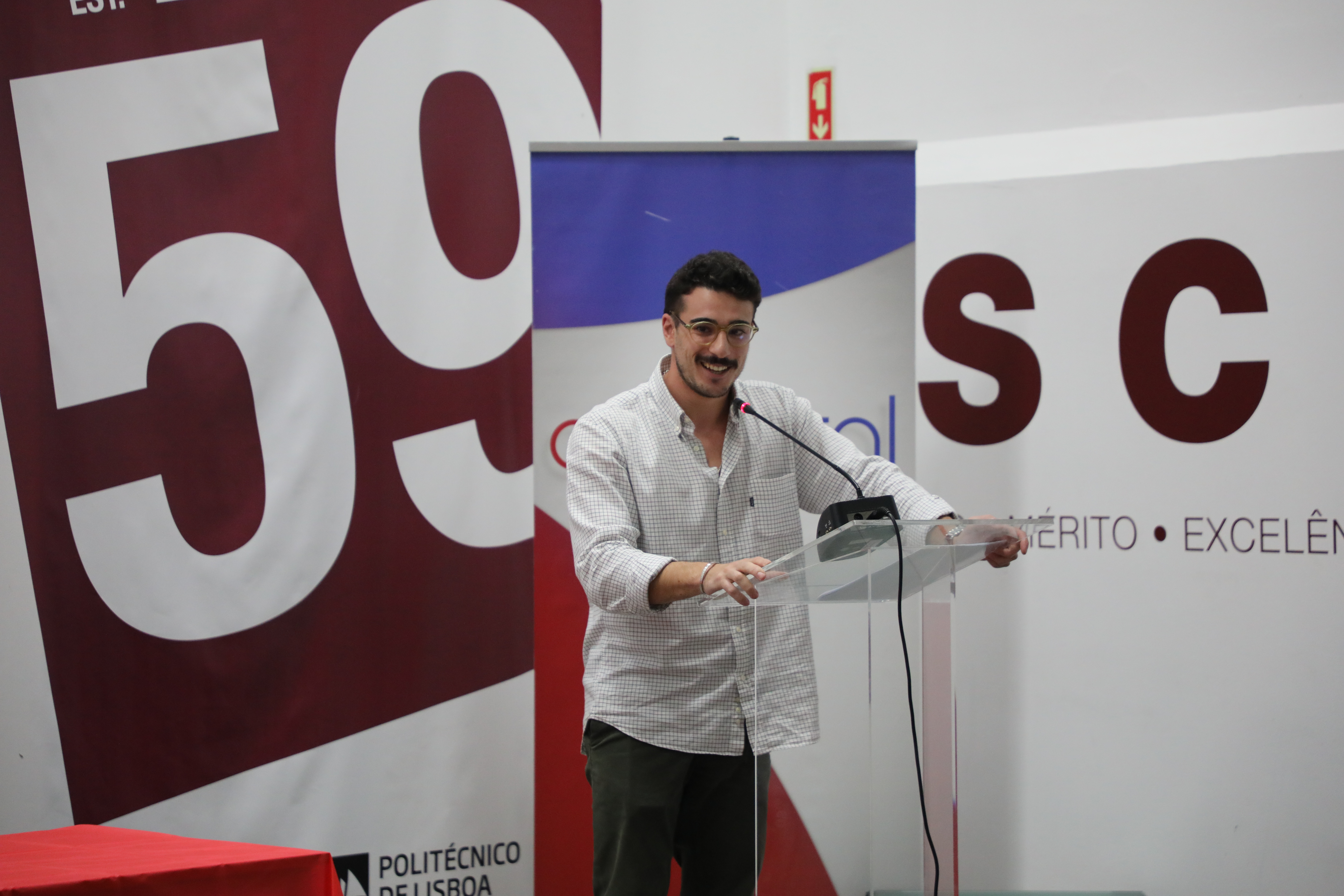 Pedro Longo, Presidente da FAIPL, na Tomada de posse da AEISCAL