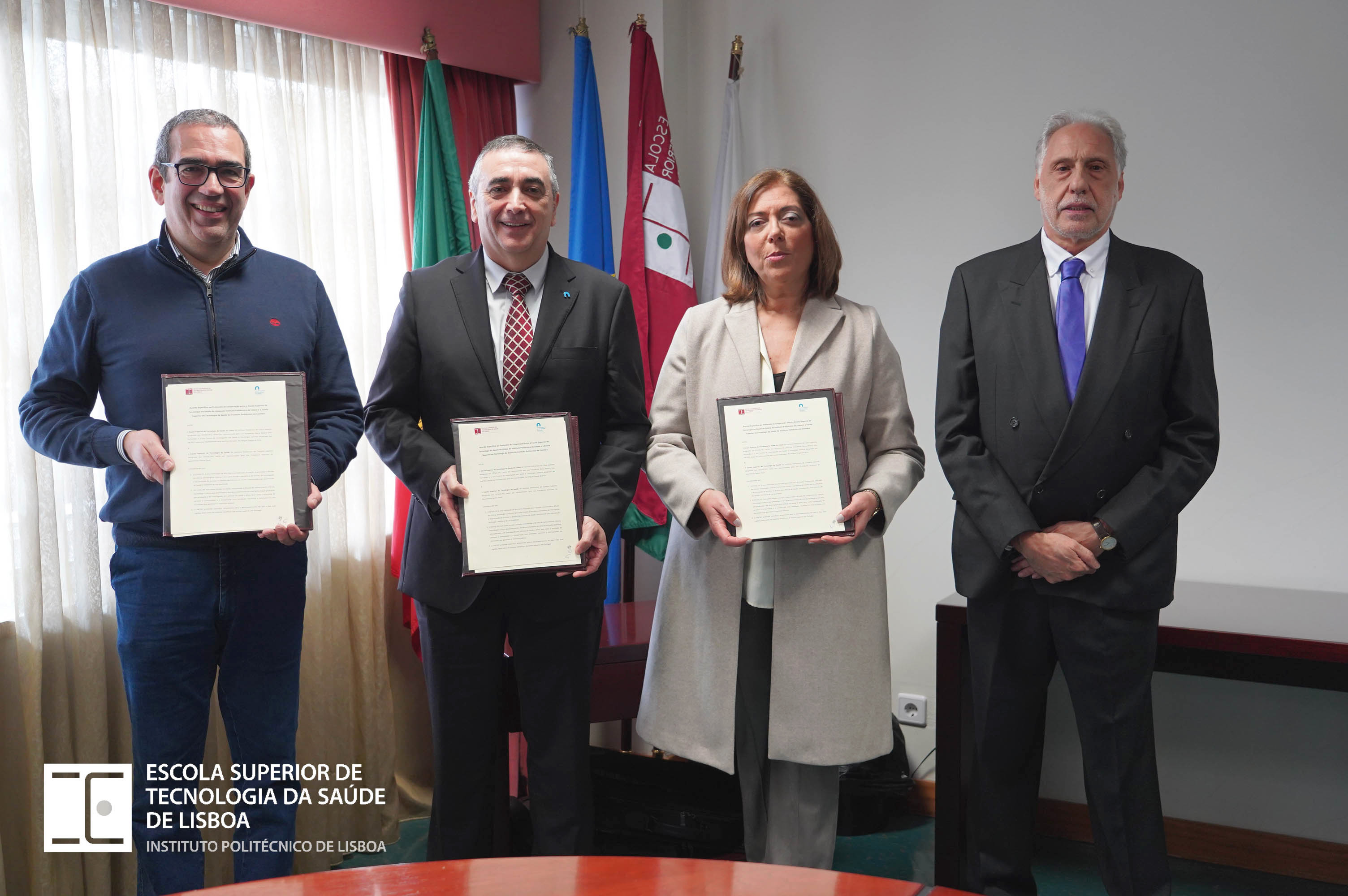 Miguel Brito, Graciano Pulo, Beatriz Fernandes e Elmano Margato 