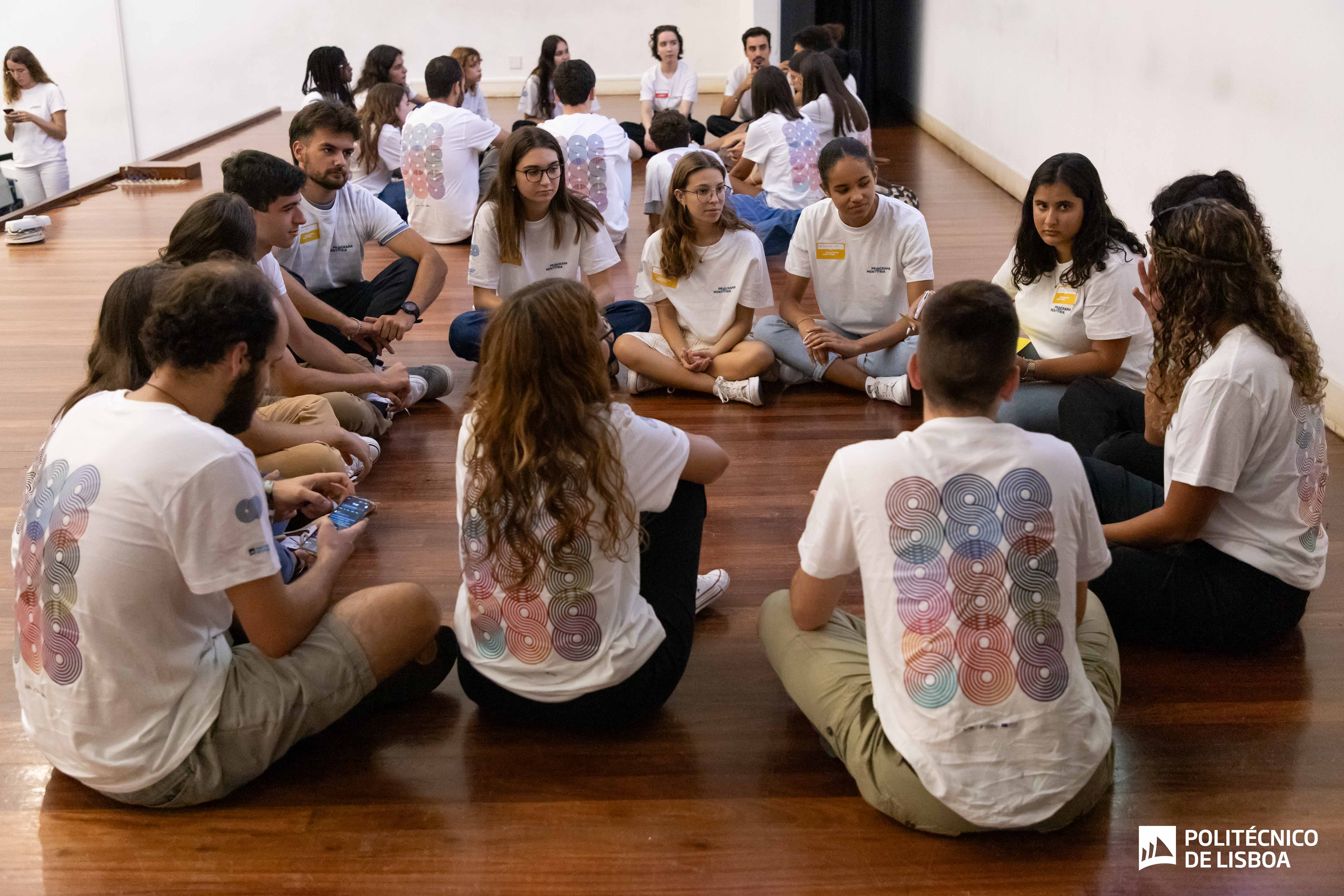 Alunos no Programa Mentoria 