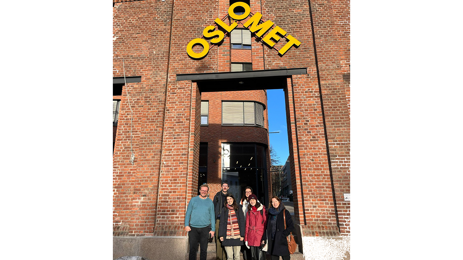 Equipa portuguesa da ESCS na Oslo Metropolitan University