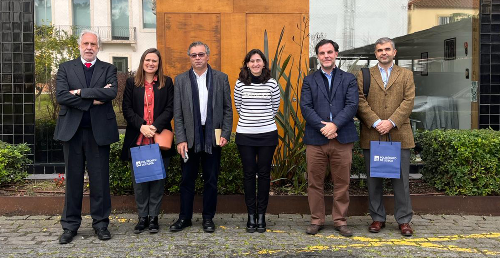 Comitiva da Câmara Municipal de Lisboa visita o IPL