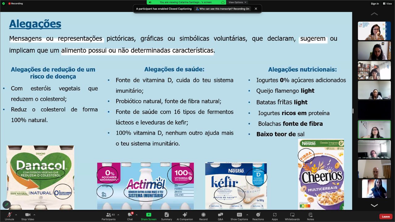 Webinar "Comer com olhos de ver"