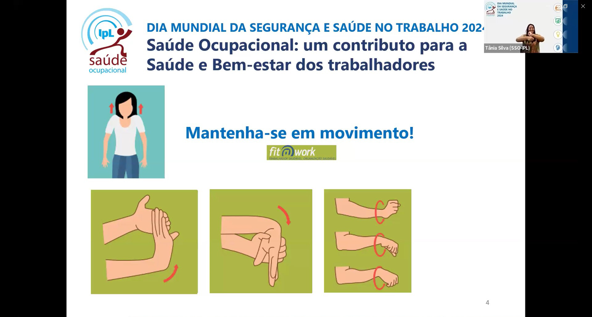 "Saúde Ocupacional: um contributo para a Saúde e Bem-estar dos trabalhadores"