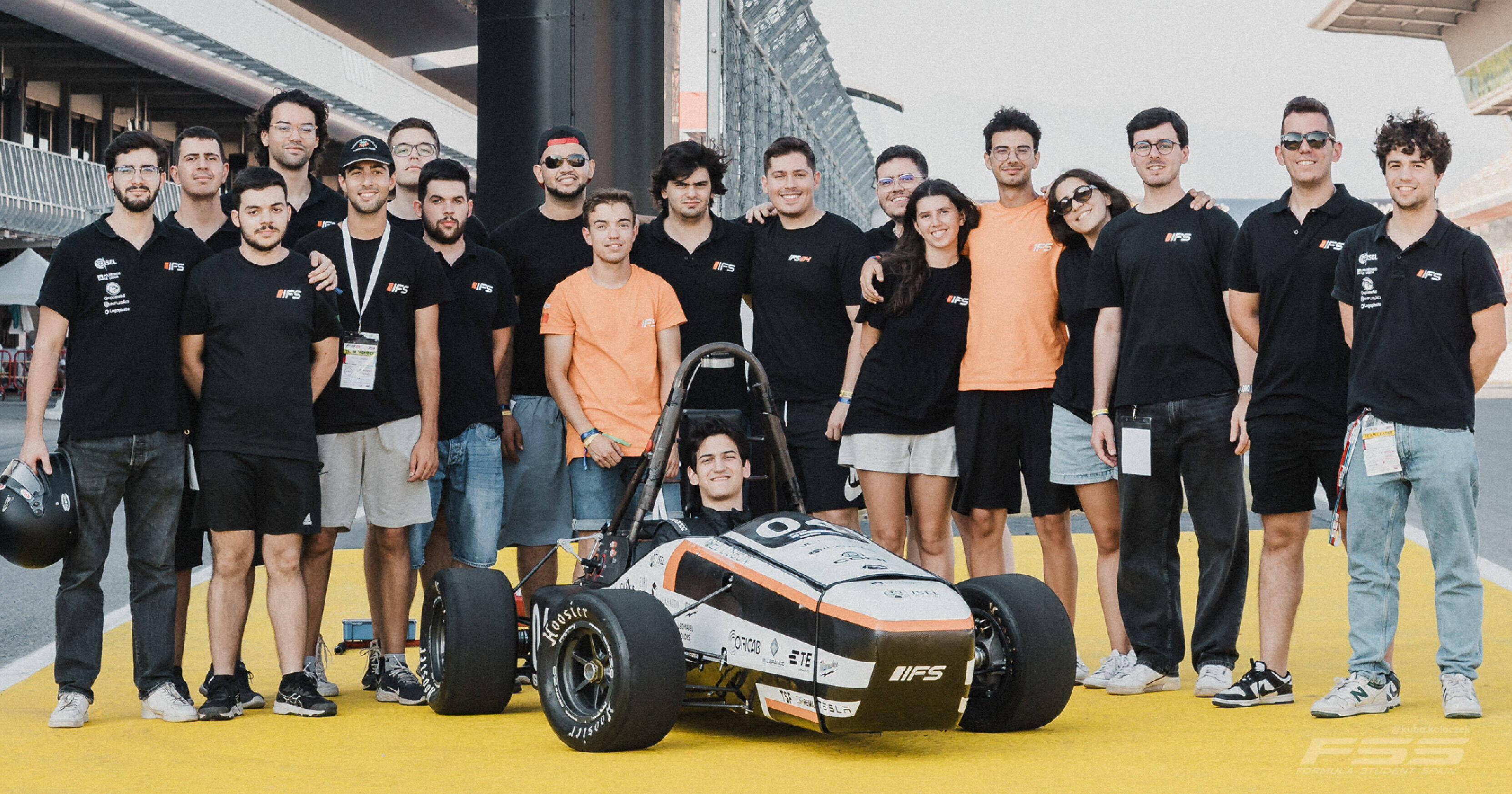 estudantes do formula student - ISEL 2024