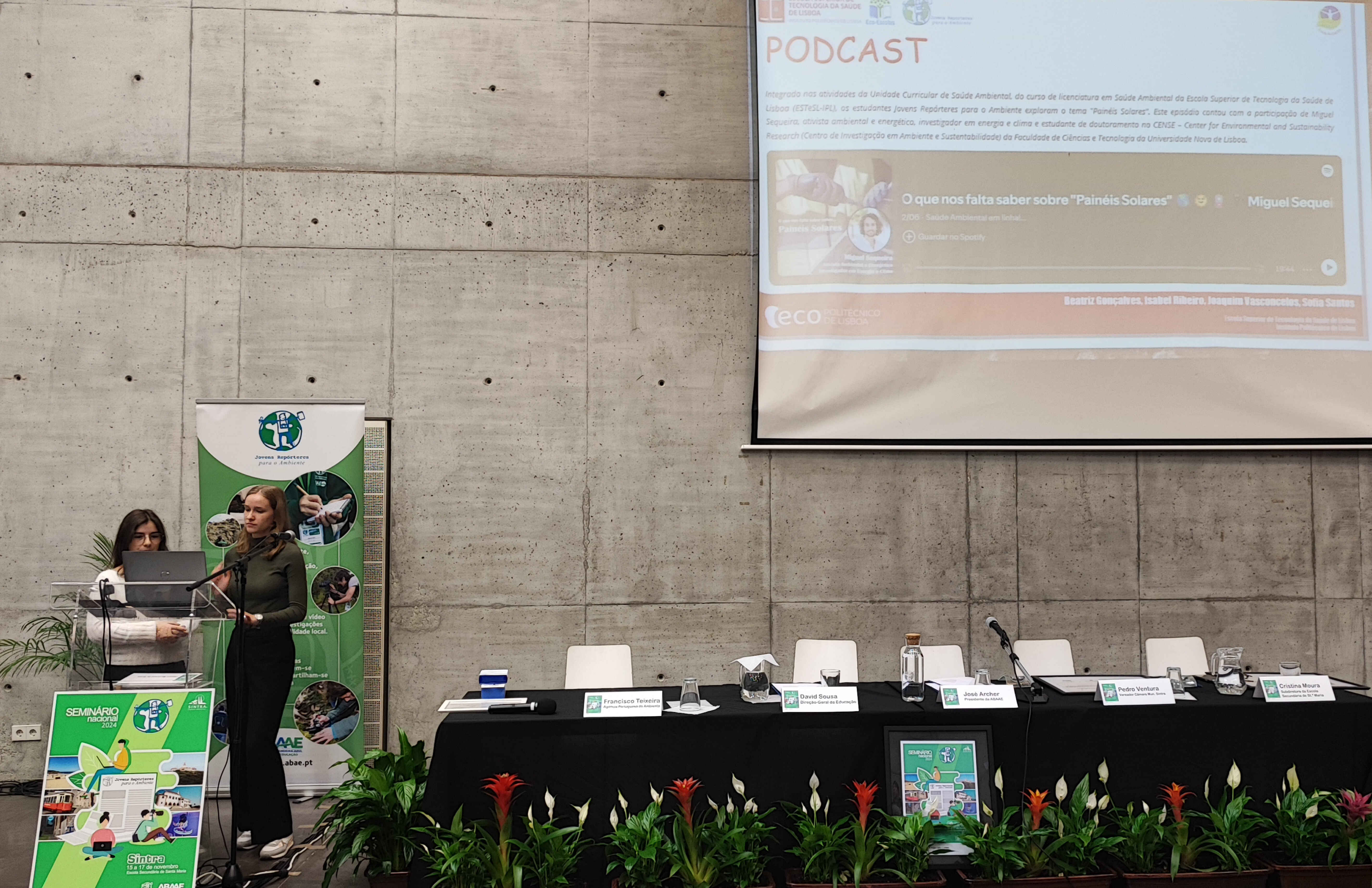  Estudantes do IPL reconhecidas no Seminário Nacional Jovens Repórteres para o Ambiente 2024