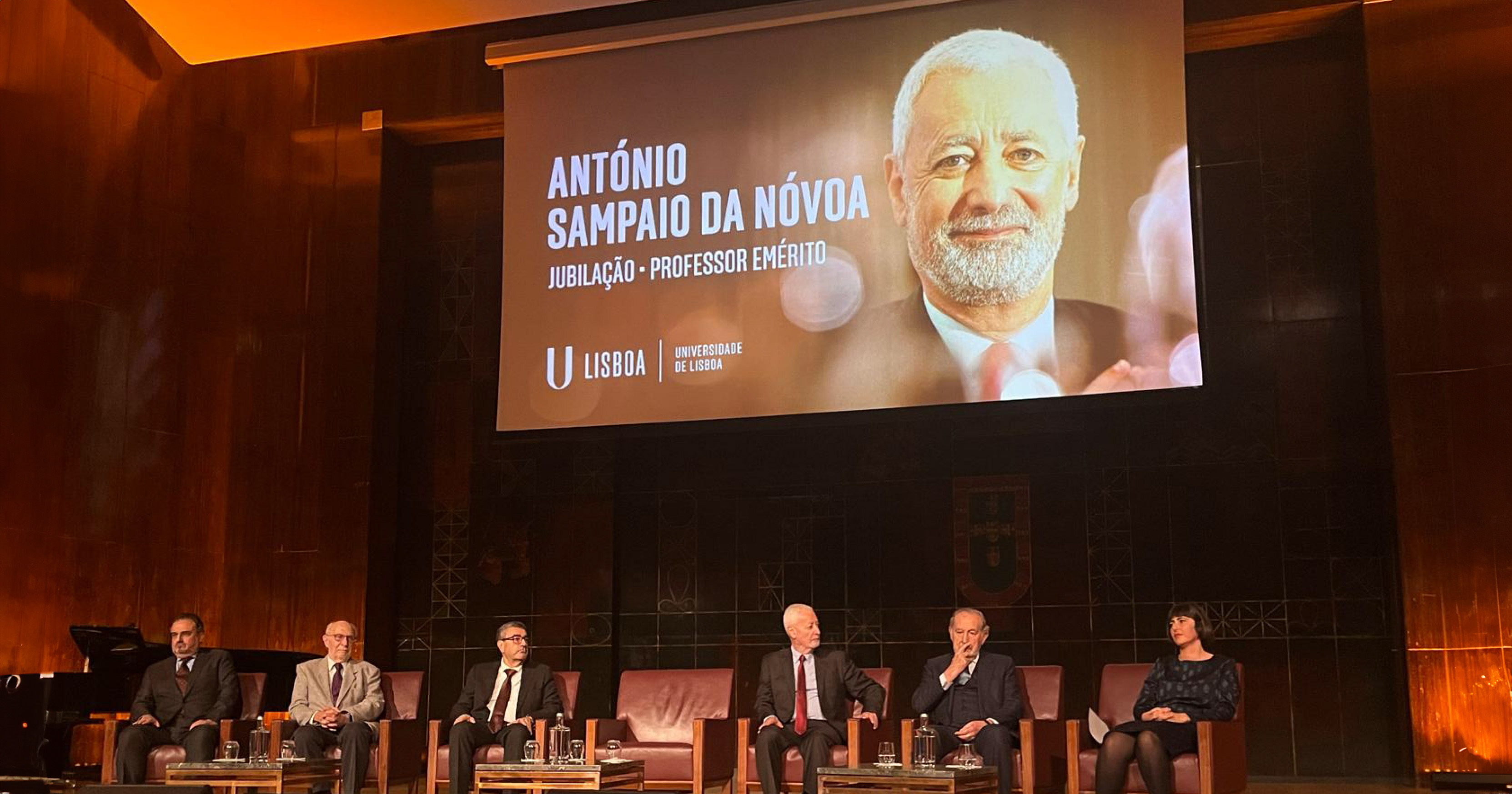 IPL marca presença em momento de reconhecimento de António Sampaio da Nóvoa