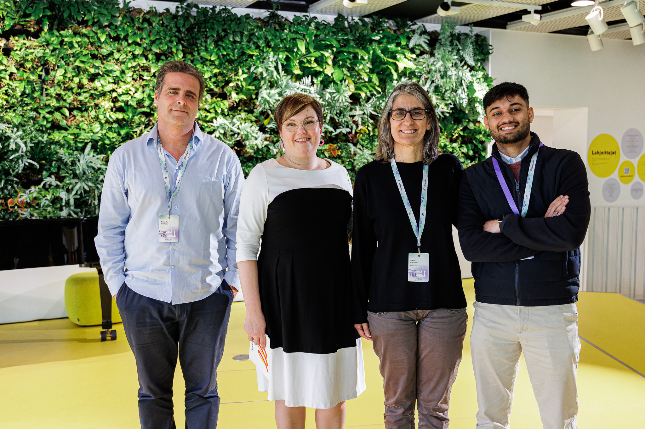 Comitiva do IPL no U!REKA Connects 2025 em Helsínquia