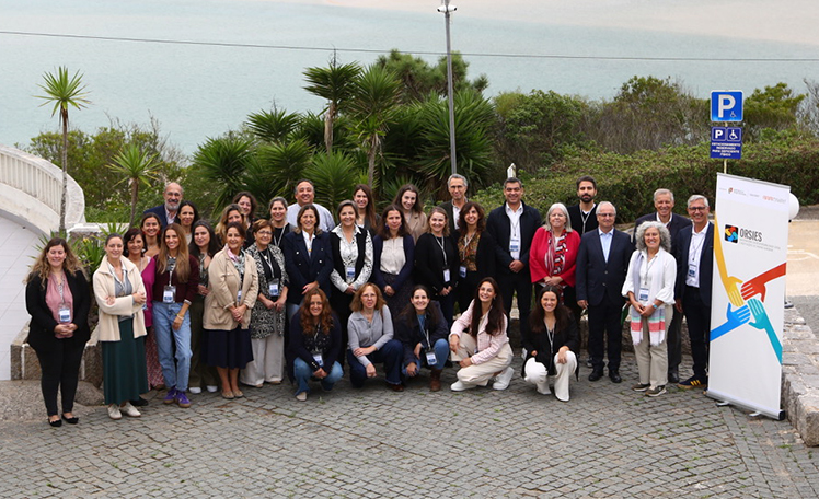 Foto do IPL no Encontro Nacional sobre Responsabilidade Social no Ensino Superior