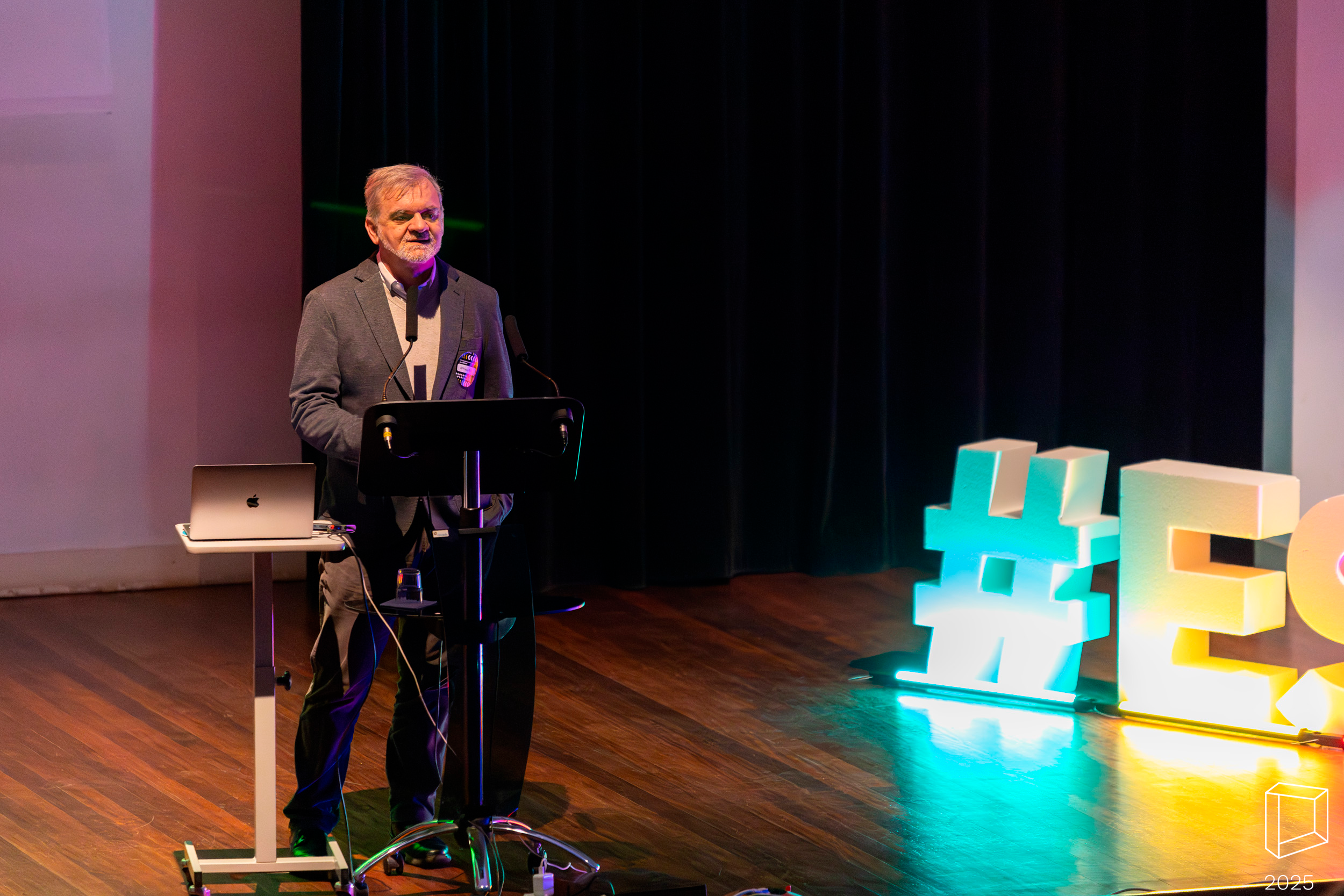 Presidente do Politécnico de Lisboa, António Belo, presente na abertura da conferência internacional “A (In)sustentabilidade dos Média”