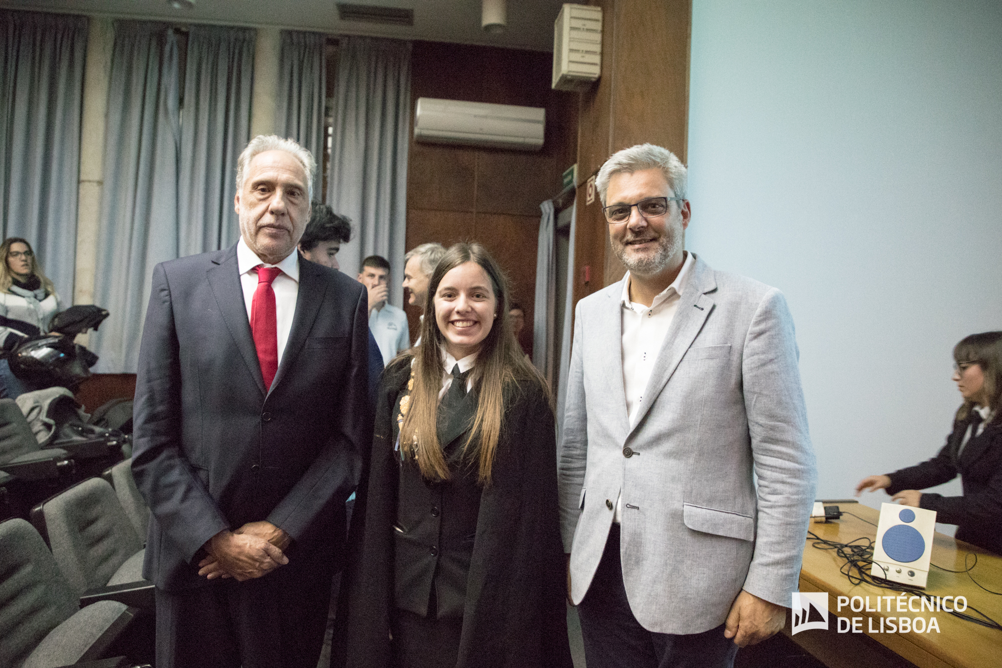 Elmano Margato, Inês Oliveira e Carlos Pires