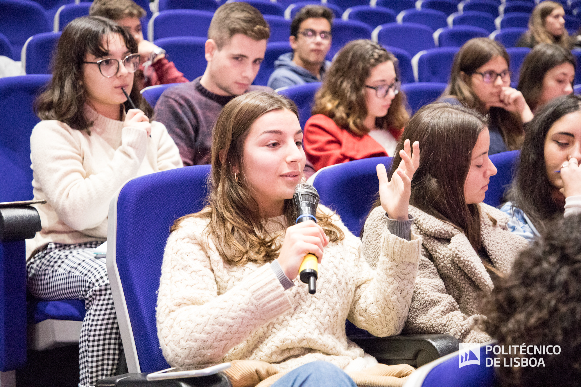 Luísa, estudante de Jornalismo 