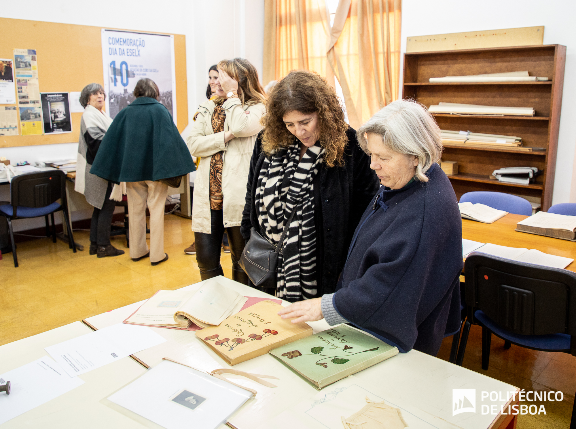 visita ao arquivo histórico da ESELx