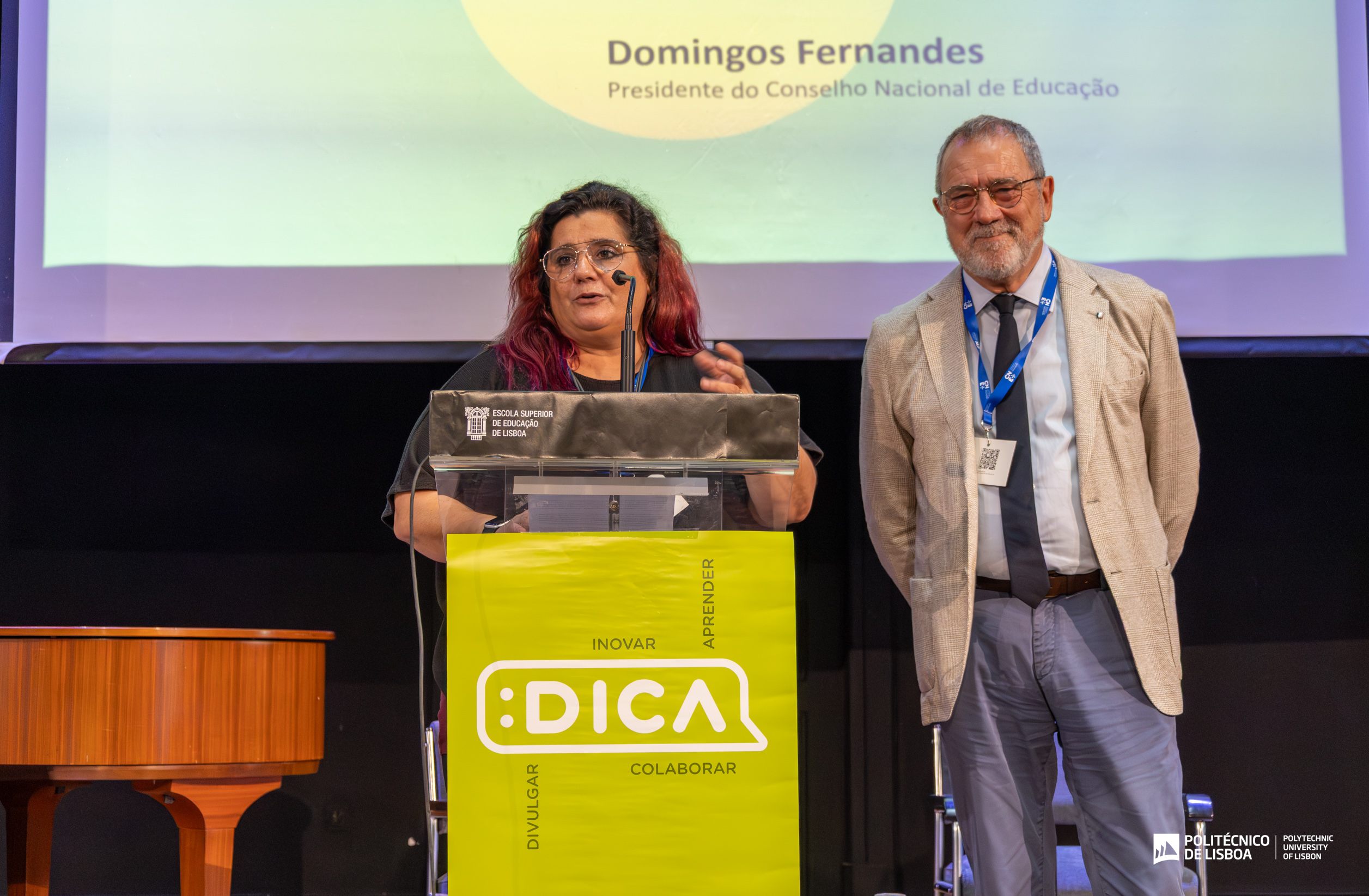 Carla Rocha e Domingos Fernandes
