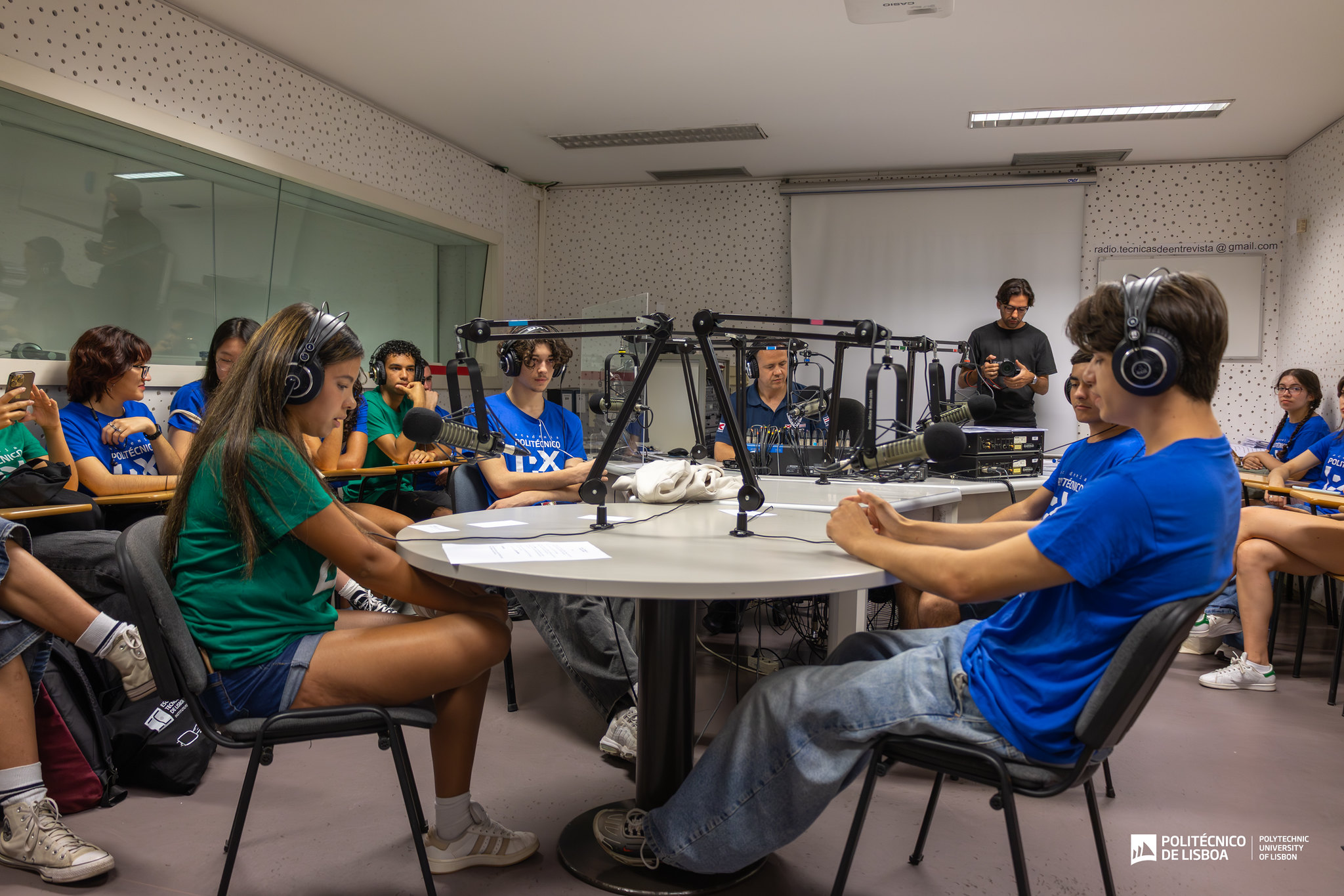 Atividade dos participantes na 7.ª Edição da Academia Politécnico Lx na ESTC