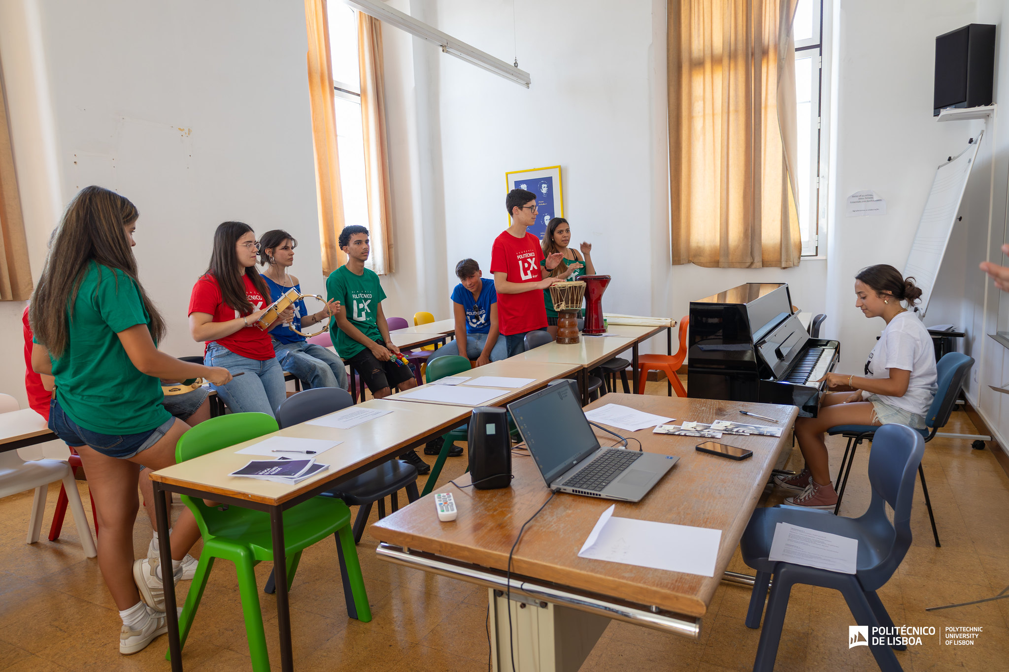 Academia de Verão Politécnico Lx na licenciatura Música na Comunidade da ESELx