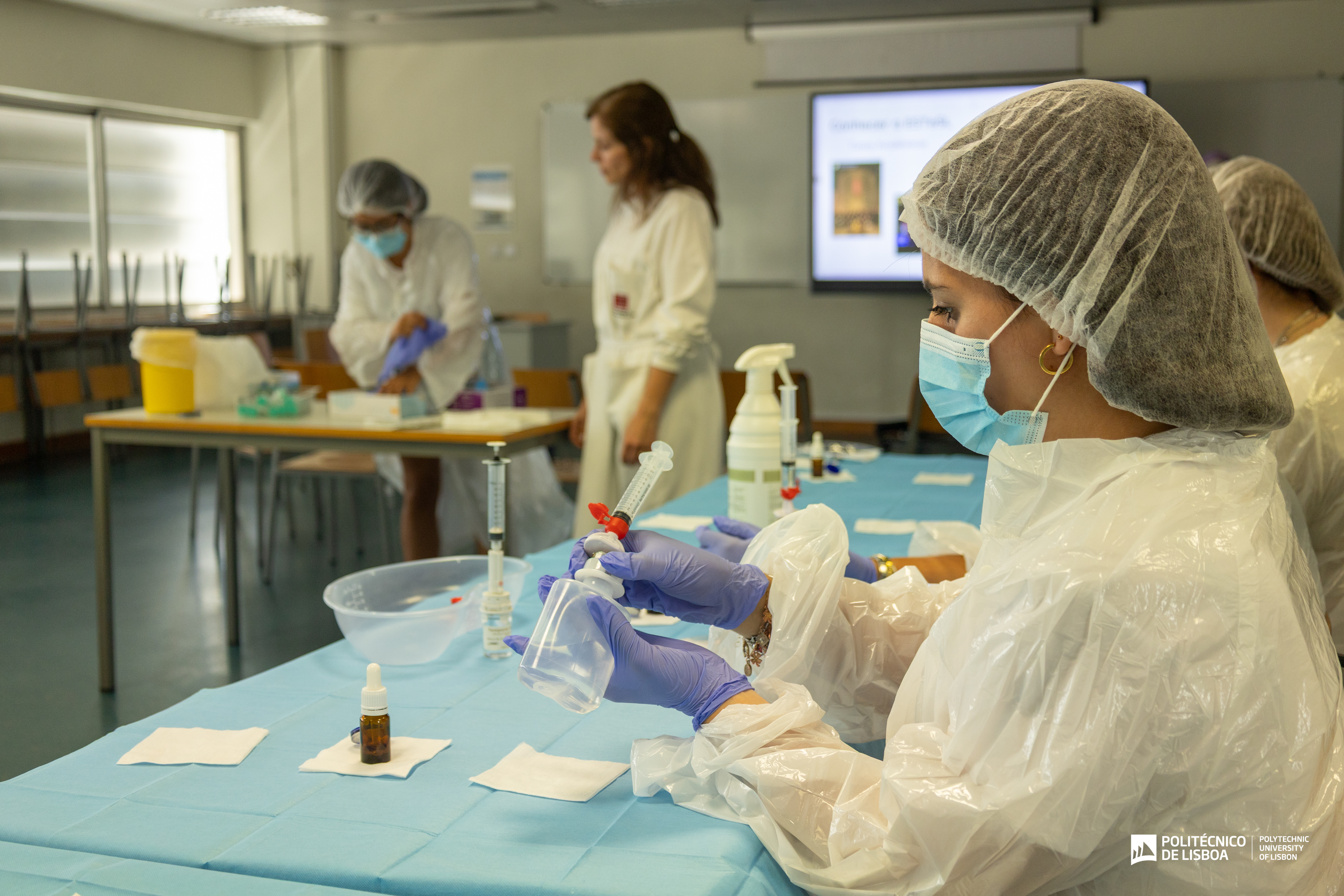 Atividade dos participantes na 7.ª Edição da Academia Politécnico Lx na ESTeSL