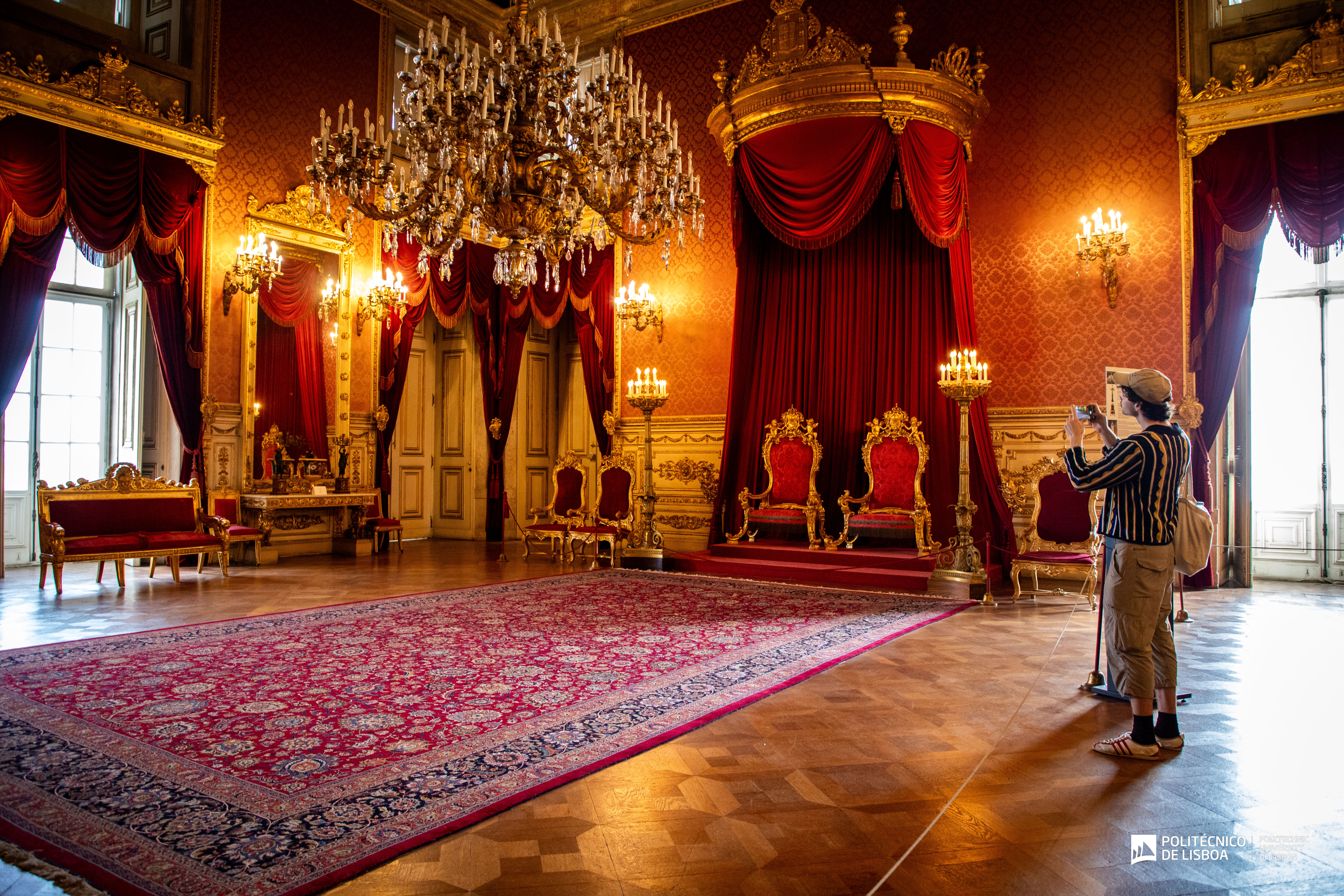Fotografia - Visita ao Palácio Nacional da Ajuda