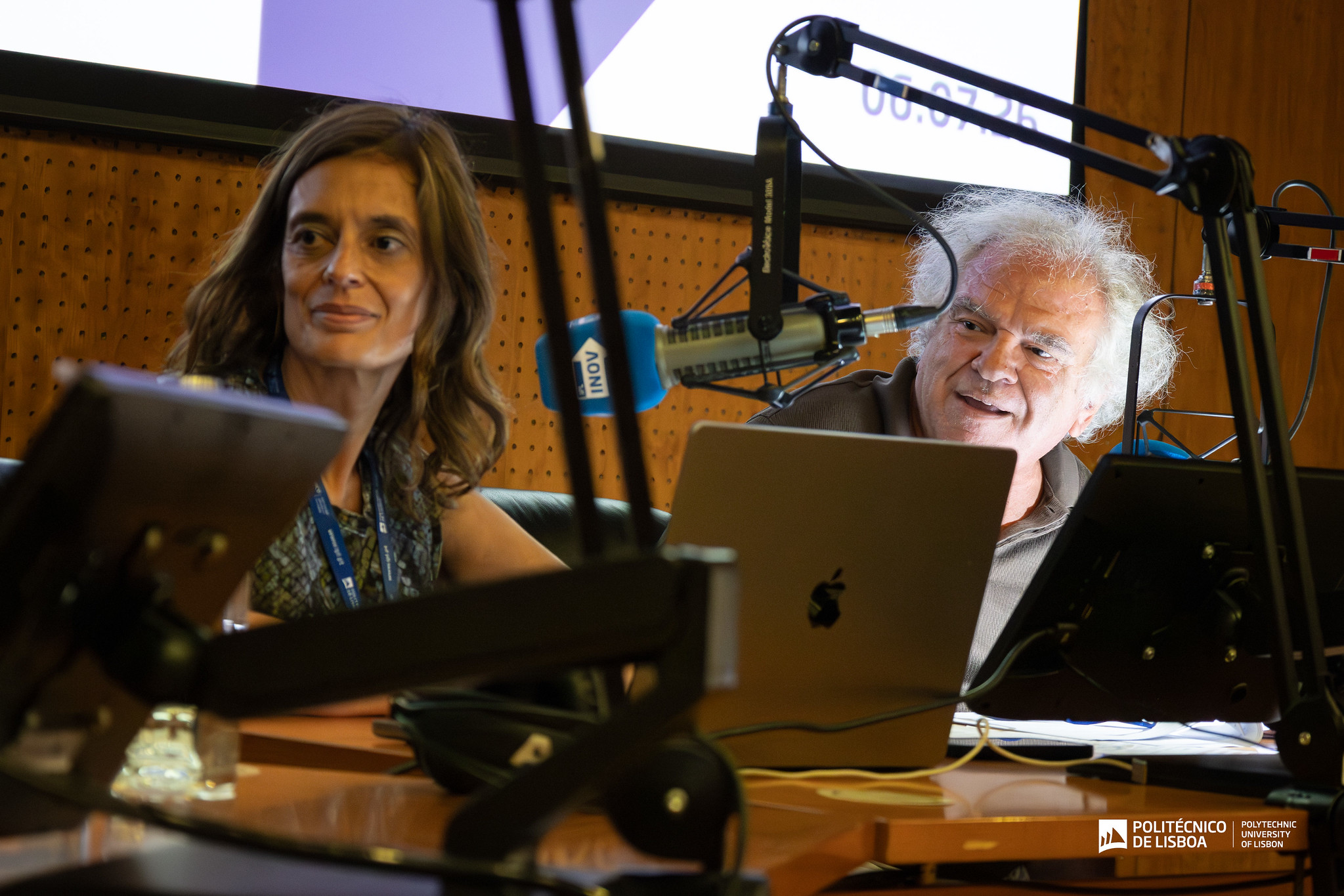 Adriana Cardoso e Francisco Sena Santos