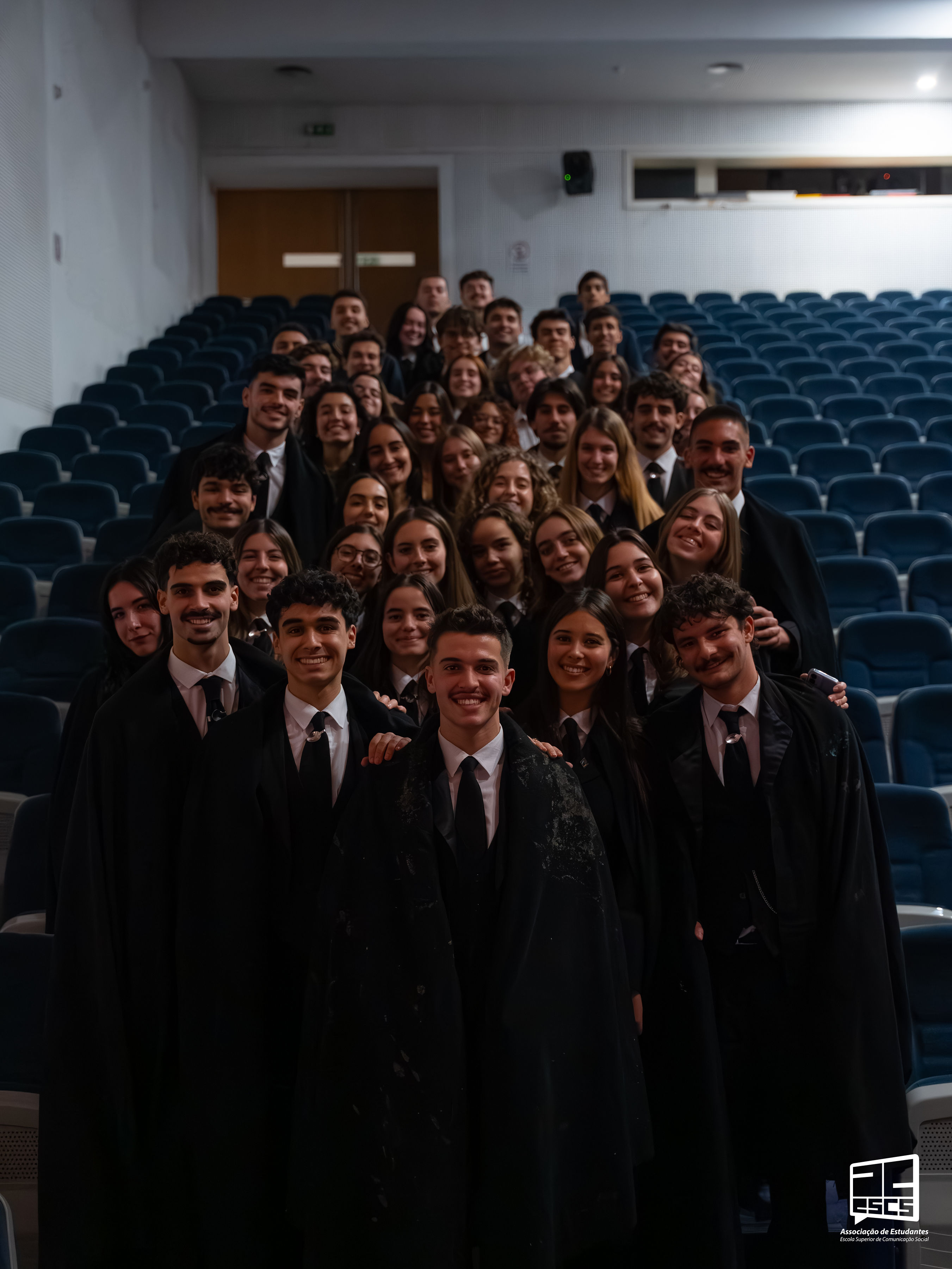 Foto da nova direção da AE ESCS