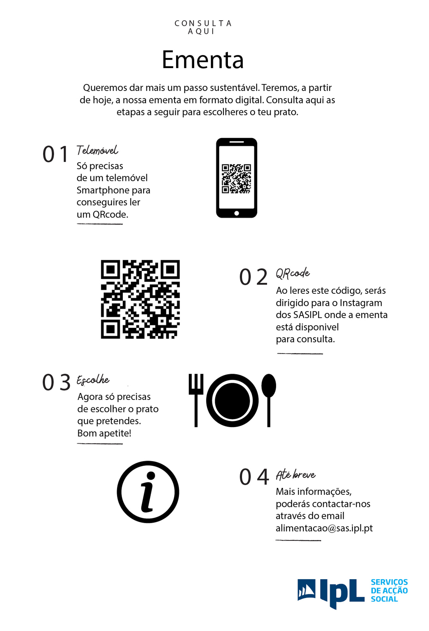 Ementas qrcode