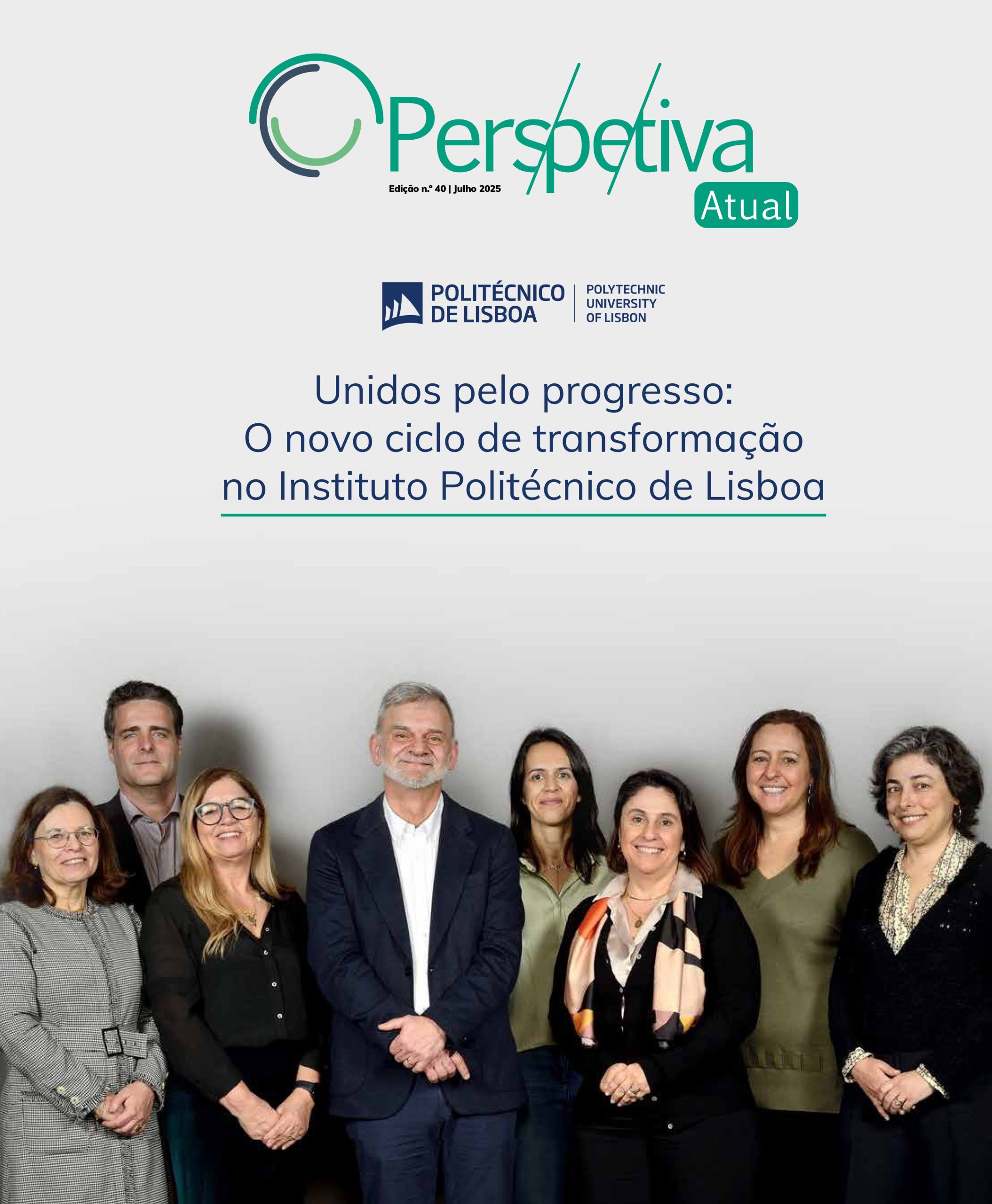 Capa da Revista Perspetiva Atual - edição n.º 40, julho de 2025