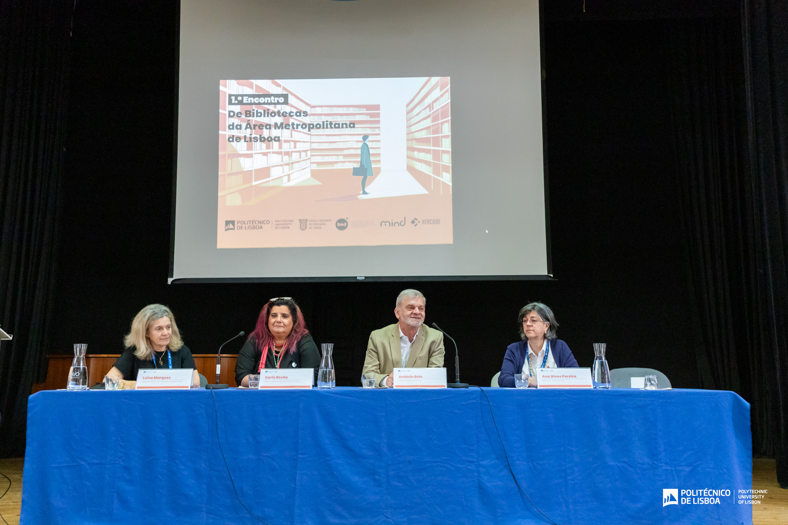 Luísa Marques, Carla Rocha, António Belo e Ana Alves Pereira