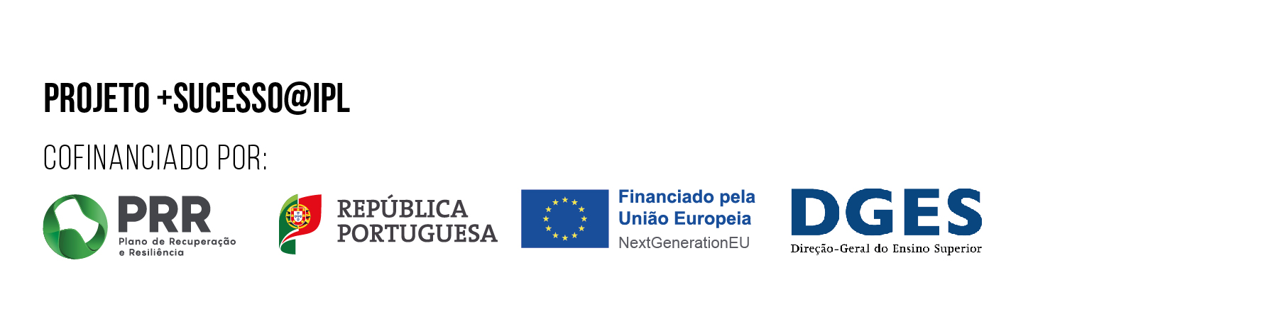 Banner com os intervenientes confinanciados