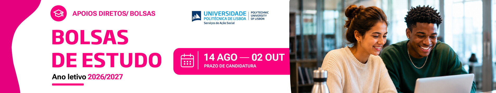 Bolsas de Estudo 2026/2027