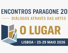 Capa 2.ª edição dos Encontros Paragone - Diálogo através das artes