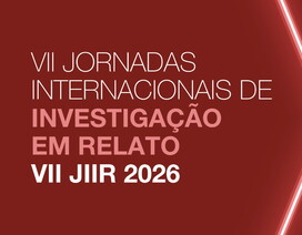 Capa VII Jornadas Internacionais de Investigação em Relato