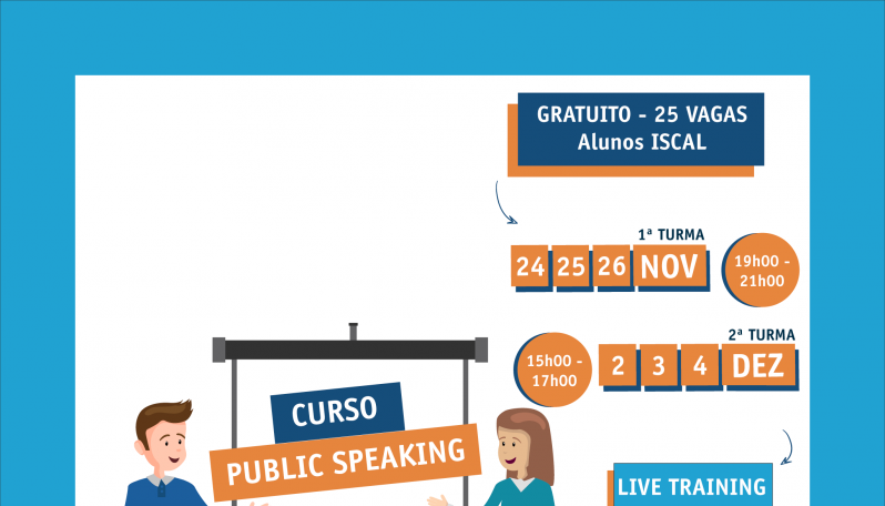 Curso Public Speaking – Live Training (online)