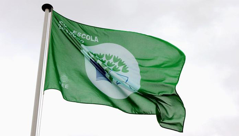 Bandeira verde Eco-Escolas