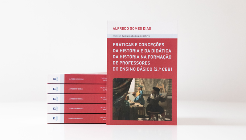 Capa do Livro de Alfredo Gomes Dias - "PRÁTICAS E CONCEÇÕES DA HISTÓRIA E DA DIDÁTICA" para professores