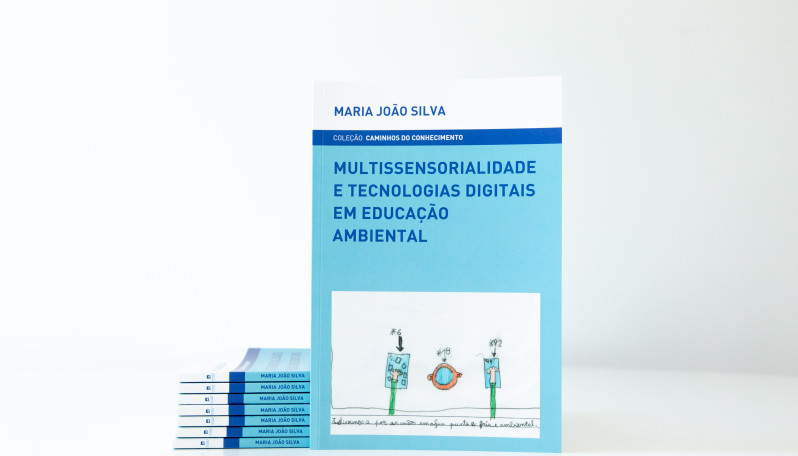 Capa do Livro sobre Educação Ambiental - Maria João Silva