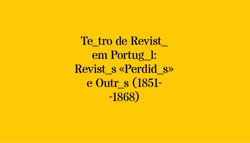 exposição teatro de revista em portugal