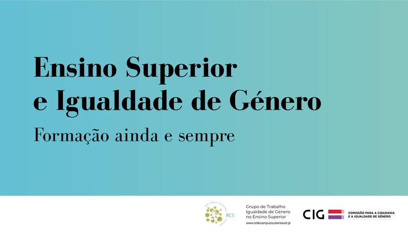 Formação Ensino Superior e Igualdade de Género