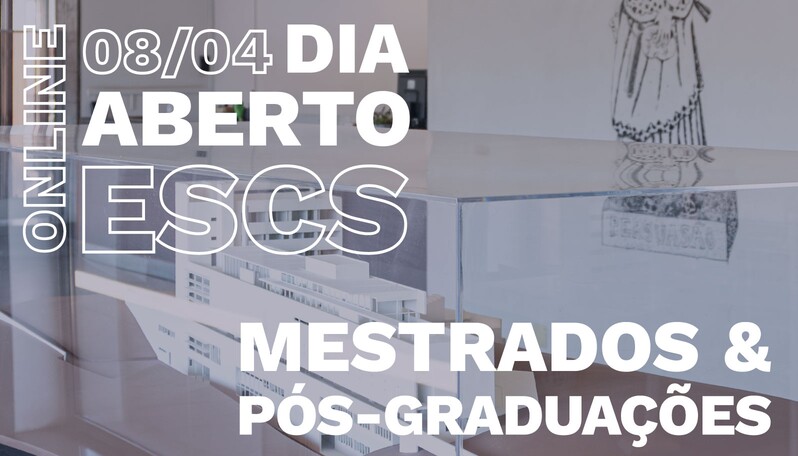 Capa Open day Mestrados e Pós-Graduações Online da ESCS