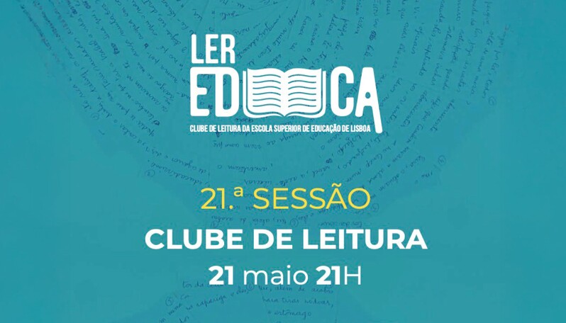 Capa 21.ª Sessão Clube de Leitura