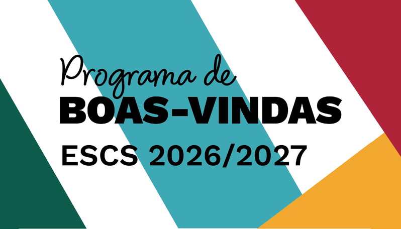 Capa Programa de Boas-Vindas ESCS 26-27
