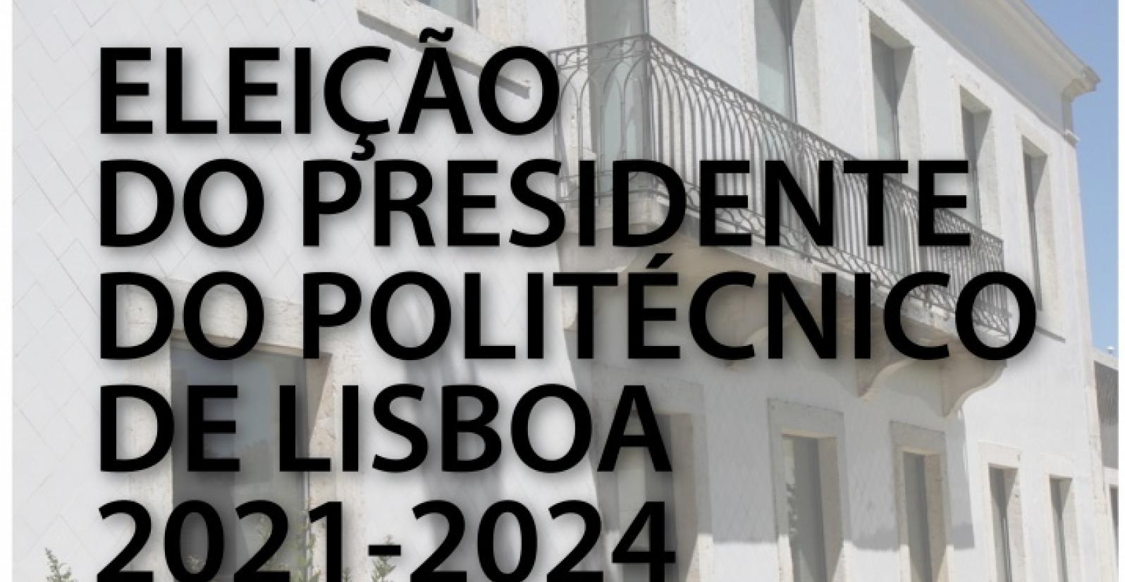 Eleição do Presidente do Politécnico de Lisboa