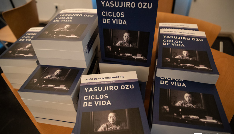 livro "Yasujiro Ozu – Ciclos de Vida" de Hugo Oliveira Martins