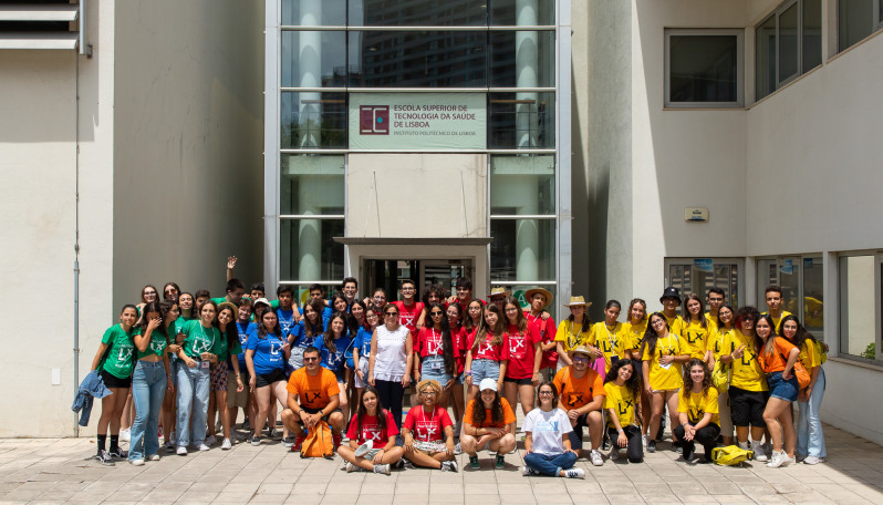 Participantes da Academia Politécnico Lx na ESTeSL